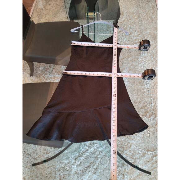 Versona Dress Womens Size 2 Black Sleeveless Fit and Flare Textured Party - Picture 13 of 13